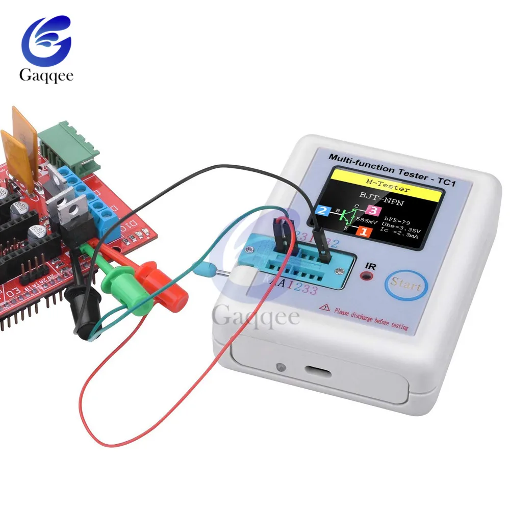 Фототранзистор измеритель емкости TFT диода триода LCR NPN PNP MOSFET резистор ЖК дисплей