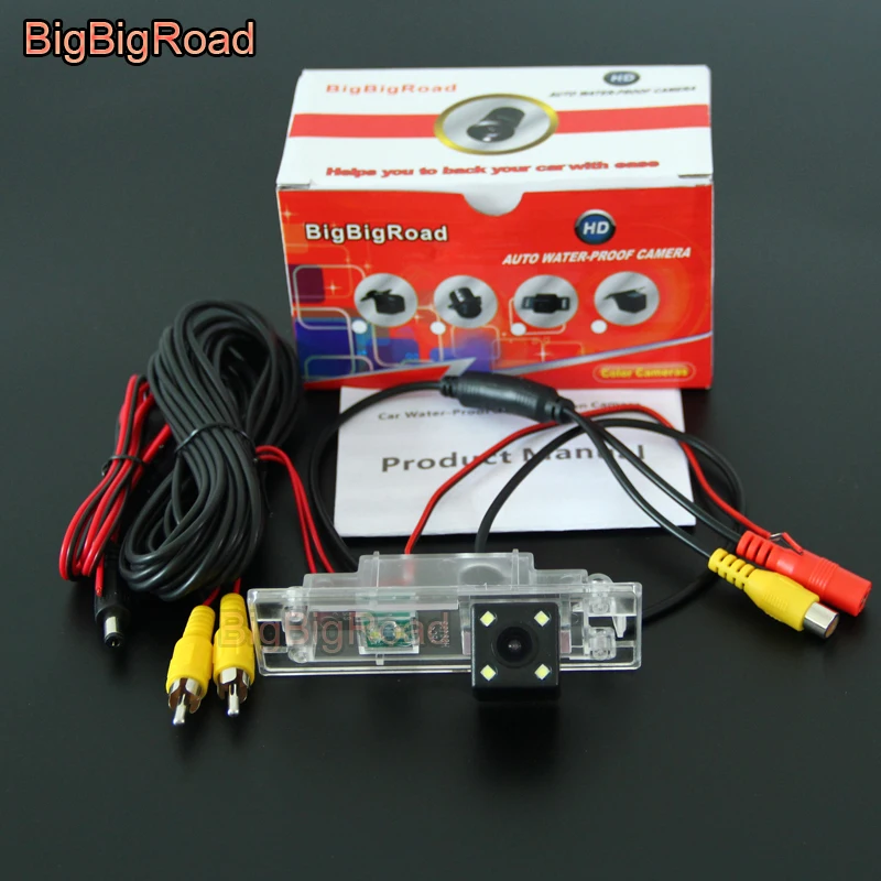 BigBigRoad для BMW Z4 E89 120i E81 E87 135i F20 F21 камера заднего вида Водонепроницаемая парковочная