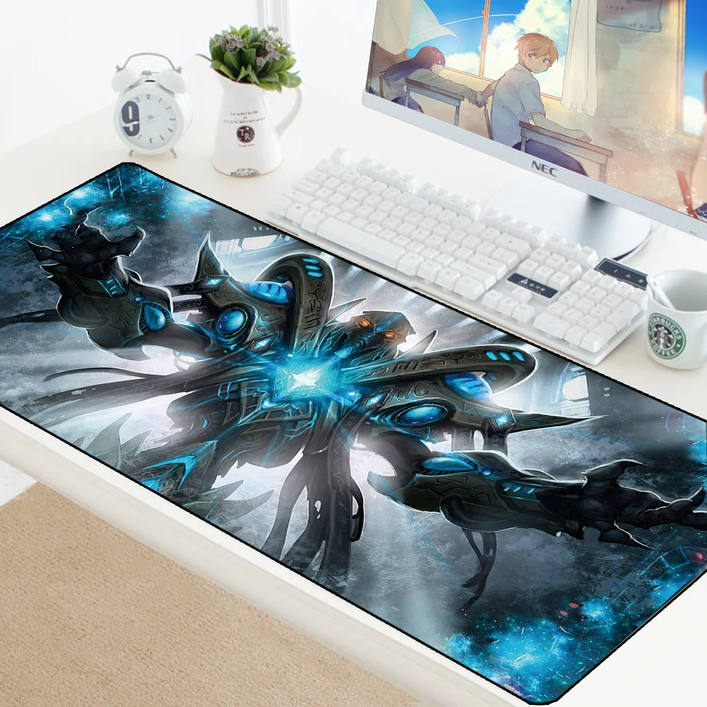 Starcraft коврик для мыши удобный игровой большой геймер мягкий резиновый офисный ПК