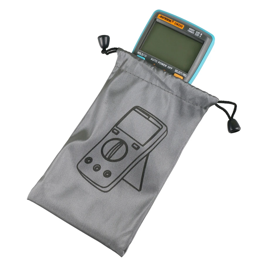 DM200 Портативный цифровой мультиметр с автоматическим выбором диапазона