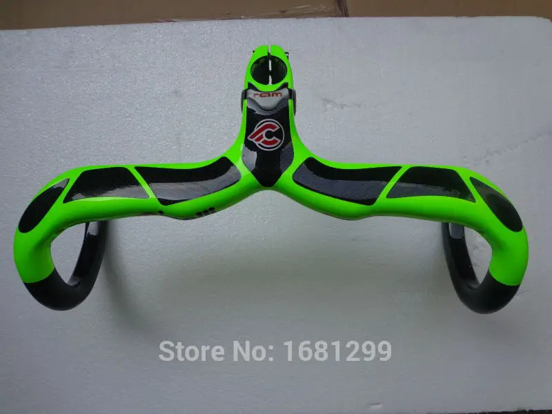 Дорожный велосипед 3 K полностью углеродный руль и стержень встроенный со