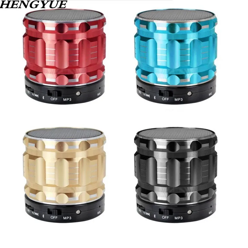 Bluetooth Speaker Portable Mini Wireless Stereo Bass Hands free Loud speaker With Mic FM Radio Support SD TF Card Smartphone | Электроника