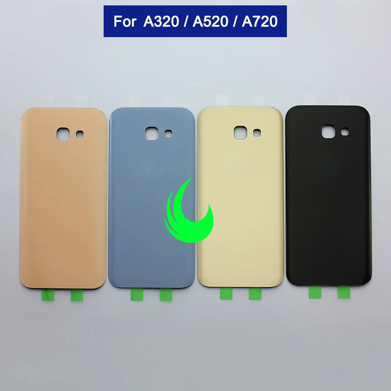 Новое заднее стекло для Samsung Galaxy A3/A5/A7 2017 задняя крышка батареи A320 A520 A720 корпус