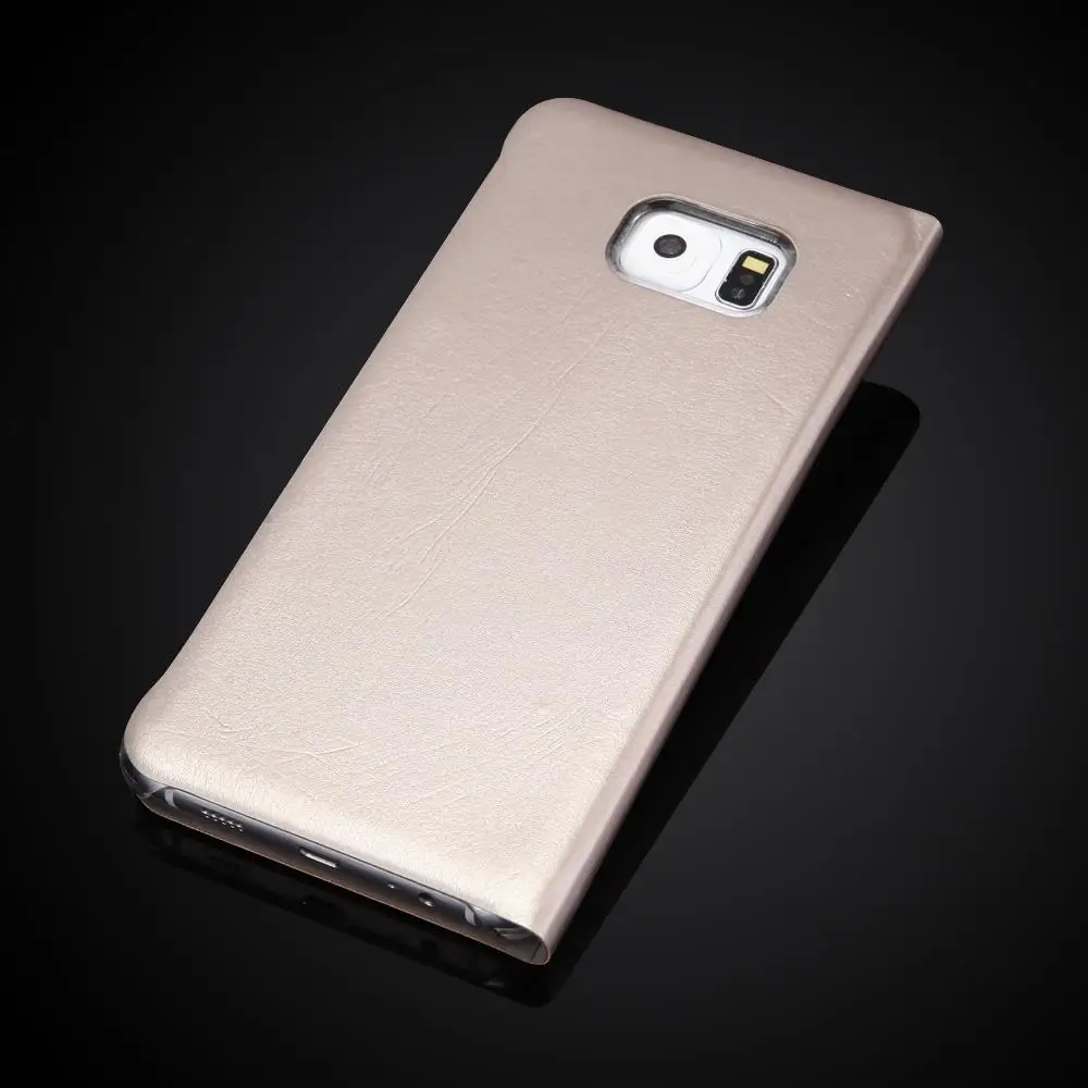Роскошный Ультратонкий флип-чехол из искусственной кожи для Samsung Galaxy S6 Edge Plus 5 7