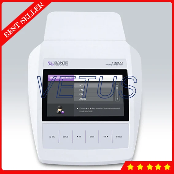 Тестер измеритель TB200 от 0 до 2000 НТУ/FNU с USB интерфейсом|turbidimeter| |