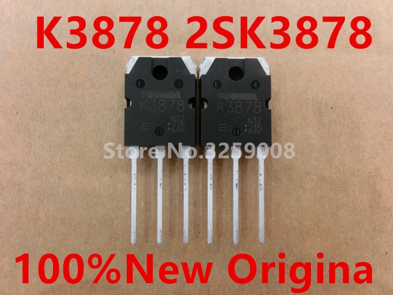 

2018+ K3878 2SK3878 9A/900V 100%New Origina 10pcs