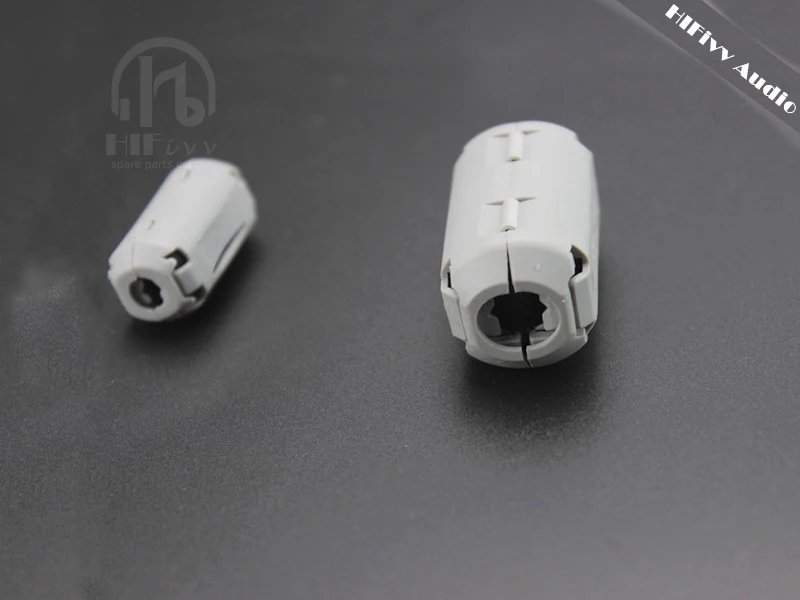 Hifivv аудио INport фильтр ферритовый сердечник клип на дегаузсинг кольцо магнитное кольцо предотвращения электромагнитных помех