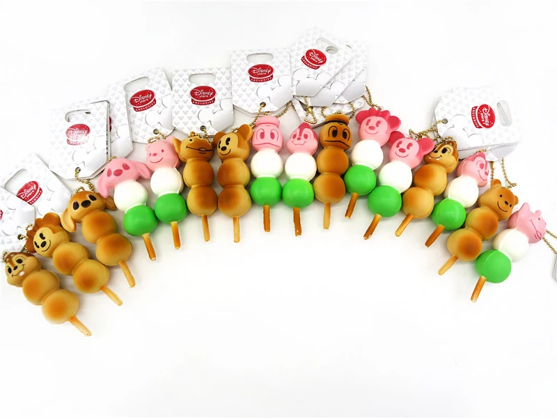 Kuutti Squishy 30 шт./партия оптовая продажа подлинный кавайный мультфильм аниме голова