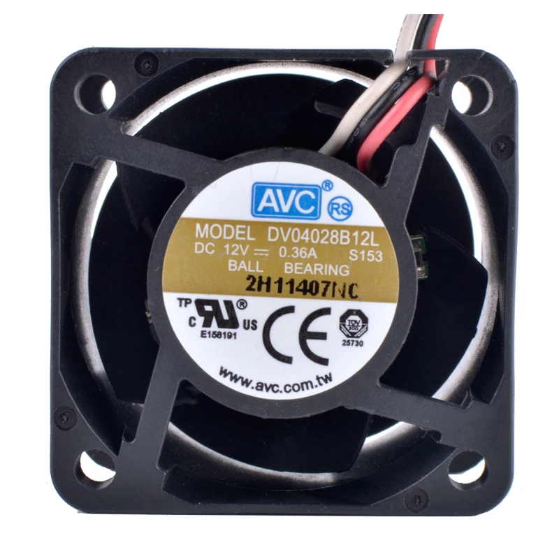 Революция в системах охлаждения DV04028B12L 4028 4cm 40mm вентилятор 12V 0.36A датчик контроля