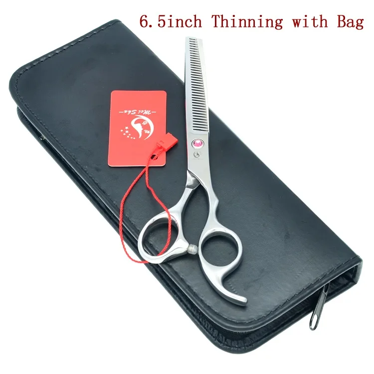 HA0103 6.5 add bag 6," 6,5" 7," 7,5" 8," Япония 440c ножницы для стрижки домашних животных стрижка собак Ножницы Для Стрижки животных товары для собак HA0098 - Цвет: HA0103 6.5 add bag