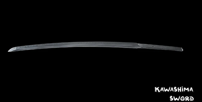 Катана T10 ручной работы Shirasaya стальная глина из закаленного натурального дерева