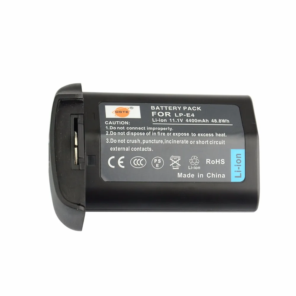 DSTE LP-E4 LPE4 аккумуляторная батарея для Canon EOS-1D Mark III 1Ds Mark III 1D mark4 DSLR камеры