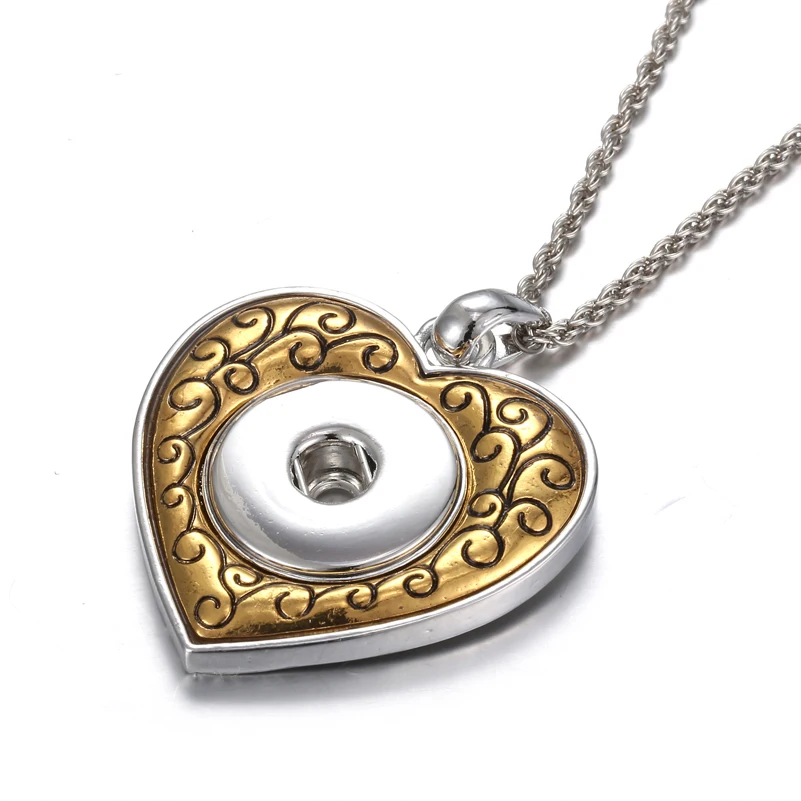 Женское Ожерелье с кристаллами Love Heart ожерелье круглой подвеской 18 мм 2019|Ожерелья