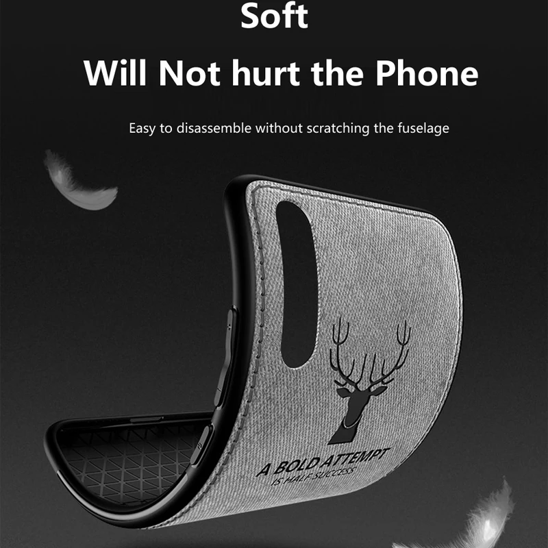 JKING роскошные матовые Рождественский олень рисунком силиконовый чехол для