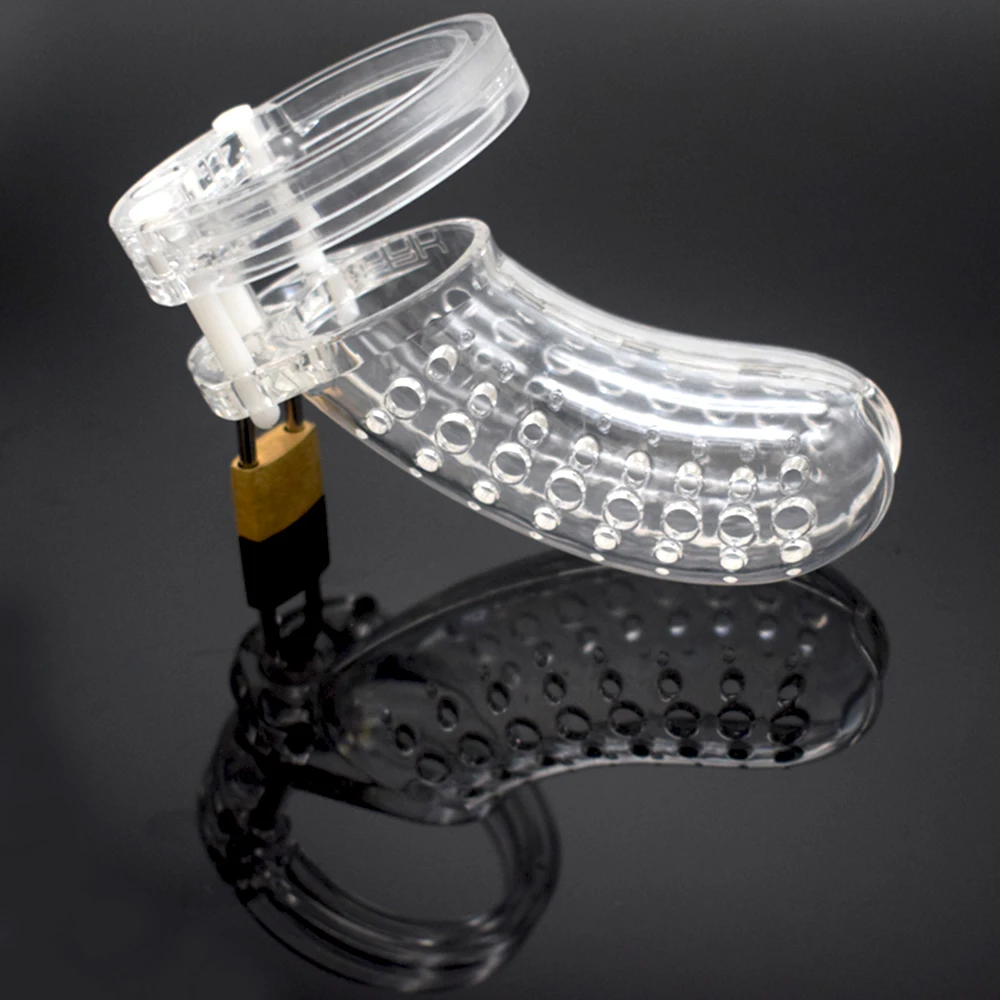 NUUN удлиненная пластиковая клетка целомудрия для пениса устройств