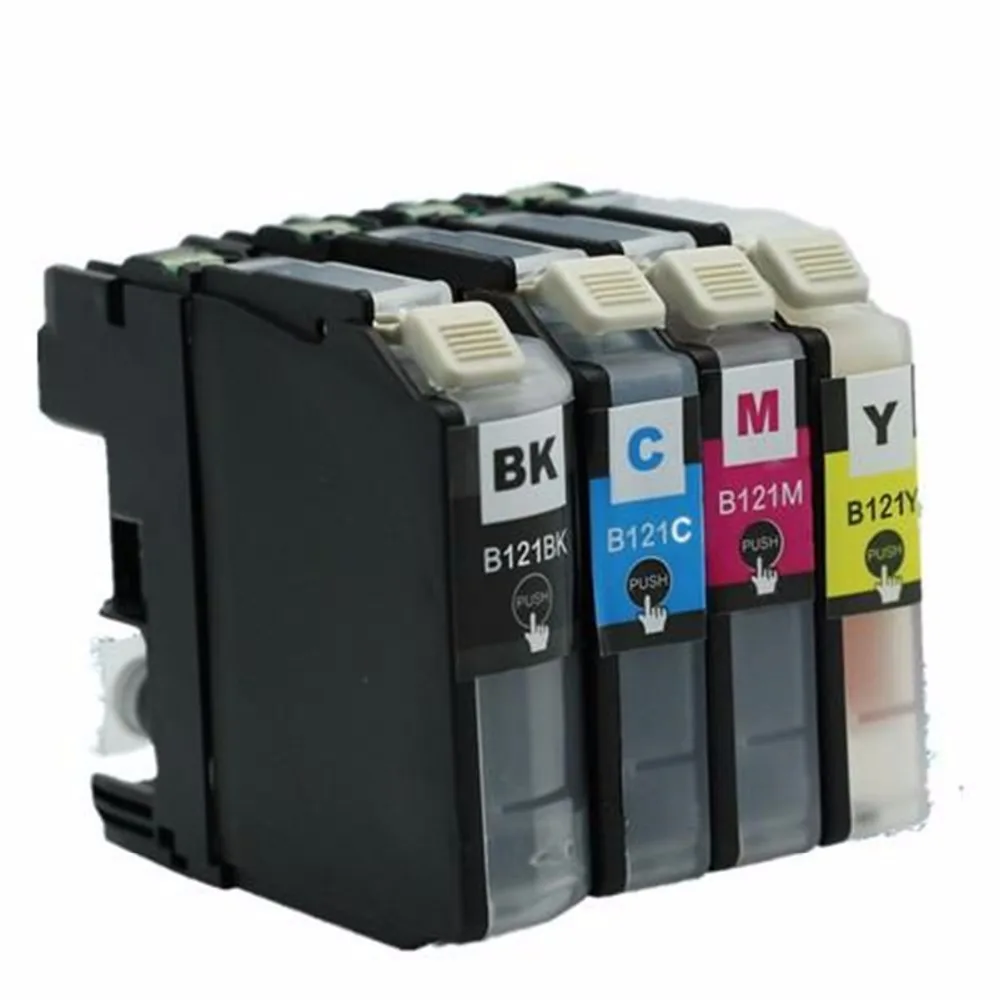 Запасные чернильные картриджи LC121 LC 121 XL LC121XL для MFCJ650DW MFCJ870DW MFCJ245 DCP J552DW|ink