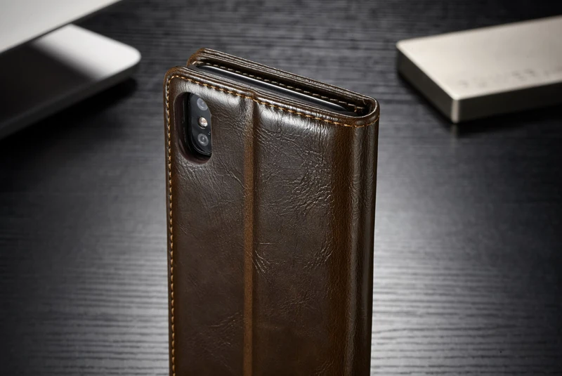 Для iPhone 11 Pro Max чехол CaseMe Магнитный откидной кожаный бумажник подставка чехол для iPhone Xs Max XR XS X чехол для iPhone 8 7 6s Plus
