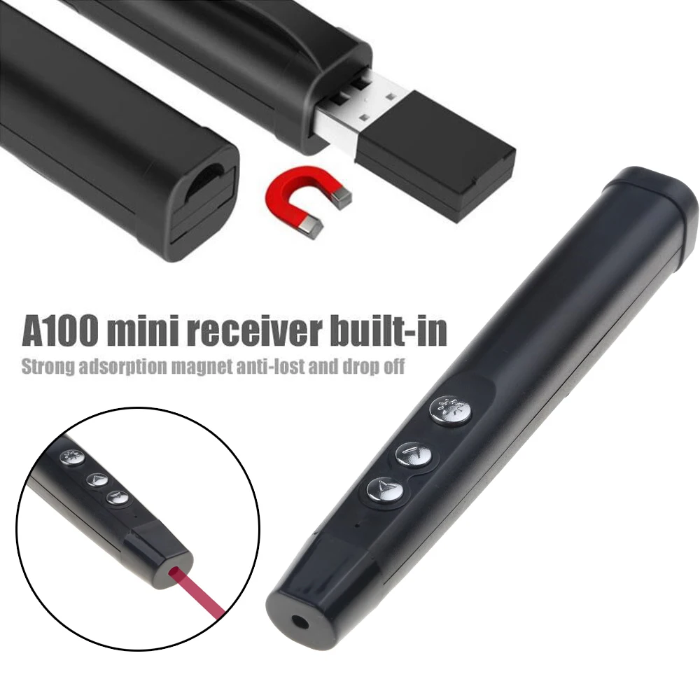 Беспроводной пульт дистанционного управления kebidumei с USB точка питания PPT
