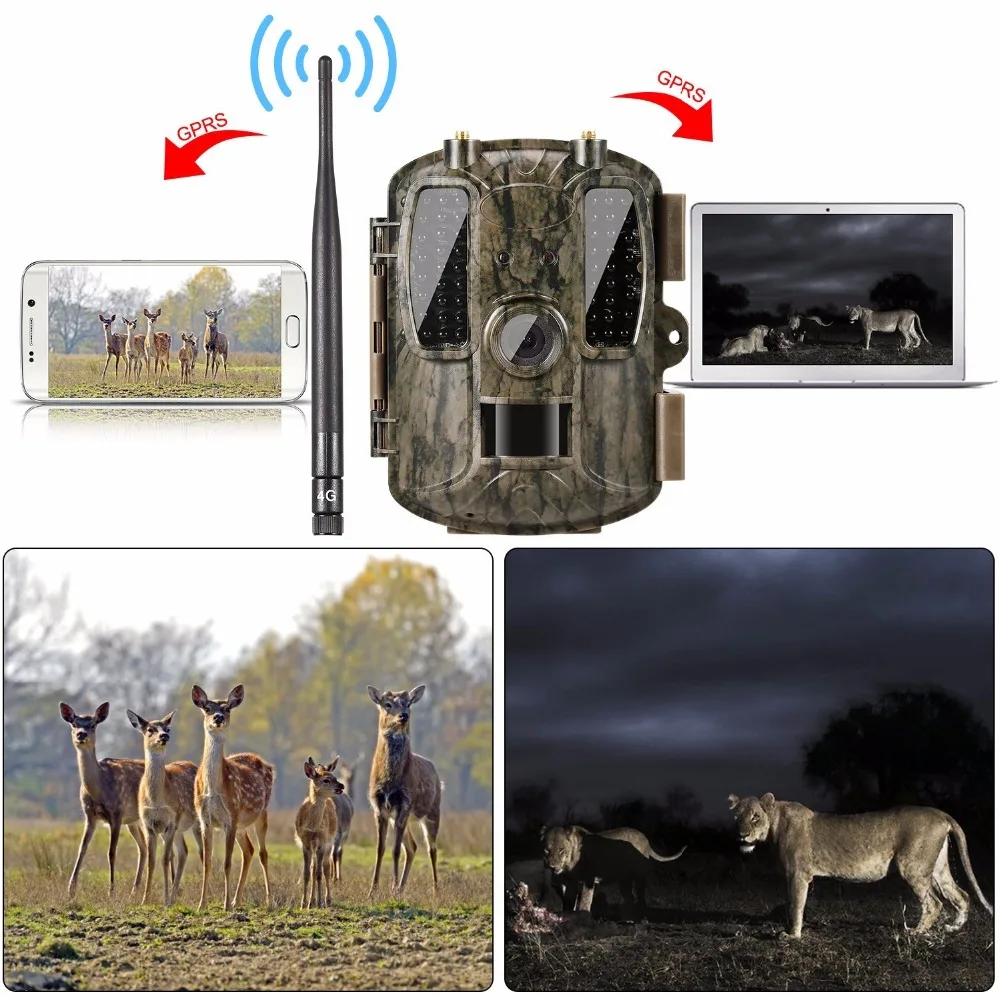 4G охотничья камера GPS FTP trail электронная почта с дикой природы поддержка MMS GPRS GSM