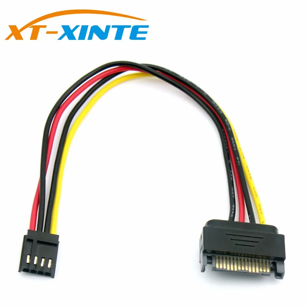 Адаптер для кабеля питания со штекером 4-SATA 15-4 контакта | Компьютеры и офис