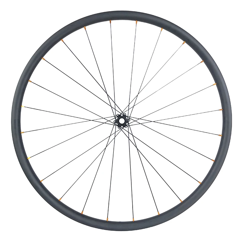 1210g 29 бескамерная карбоновая Колесная 29er MTB XC 30 мм Асимметричная 24 мм Глубокий Центральный замок 6 болтов дисковые колеса 9 мм QR 15X100 12x142 135