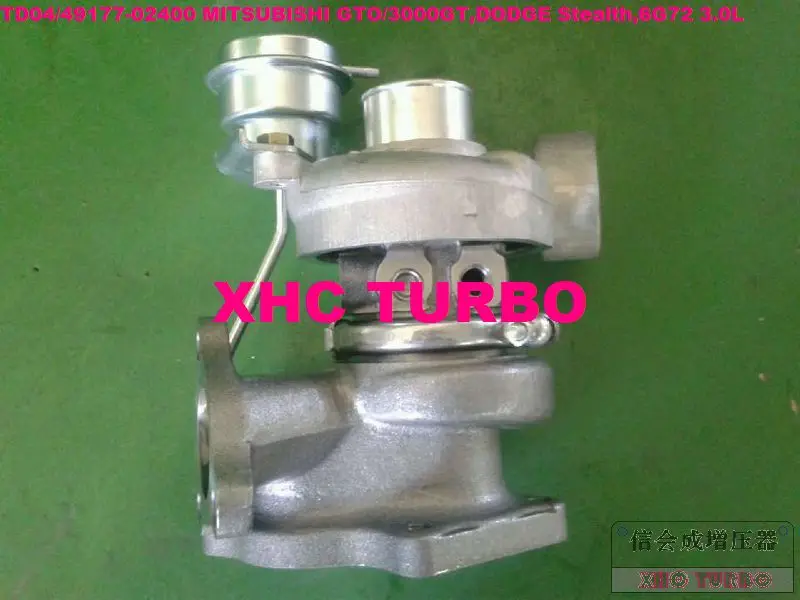 Новинка турбо TD04 49177 02400 MD168264 для MITSUBISHI GTO/3000GT Eclipse Galant DODGE Stealth 6G72 V6 3.0L|turbine model|turbine