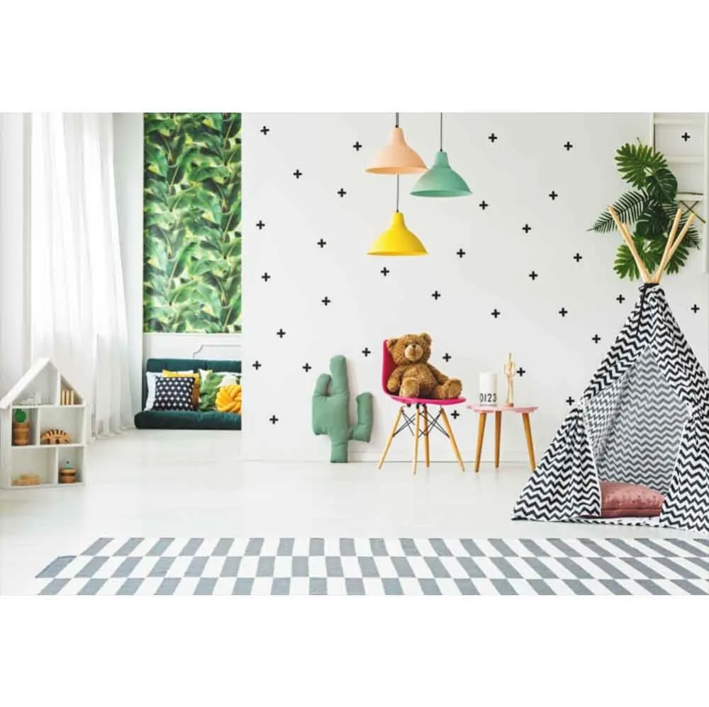 Laeacco фото фон палатка Wigwam детская игровая комната семейная вечевечерние НКА