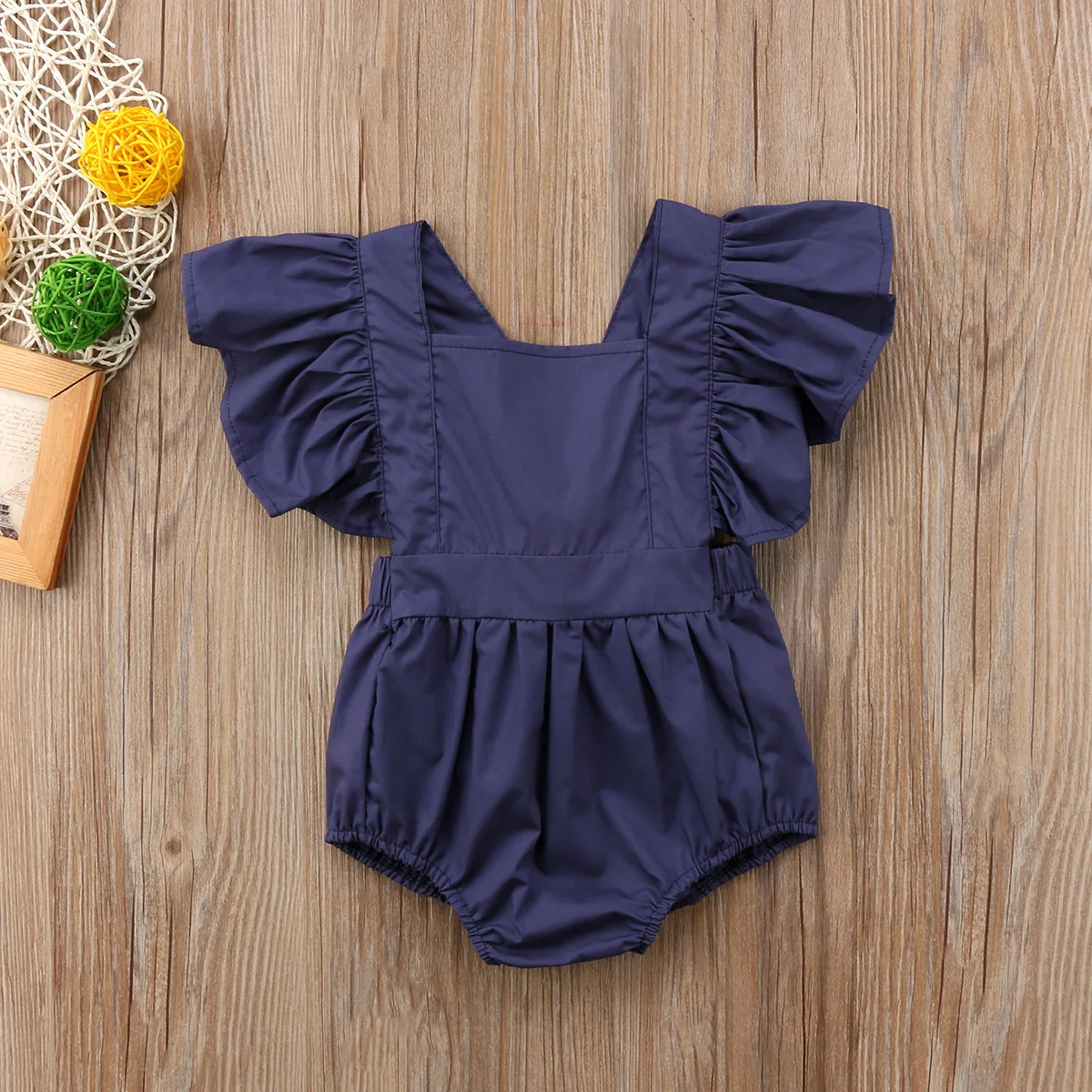 2018 комбинезон для новорожденных девочек джинсовые штаны шаровары с кружевом