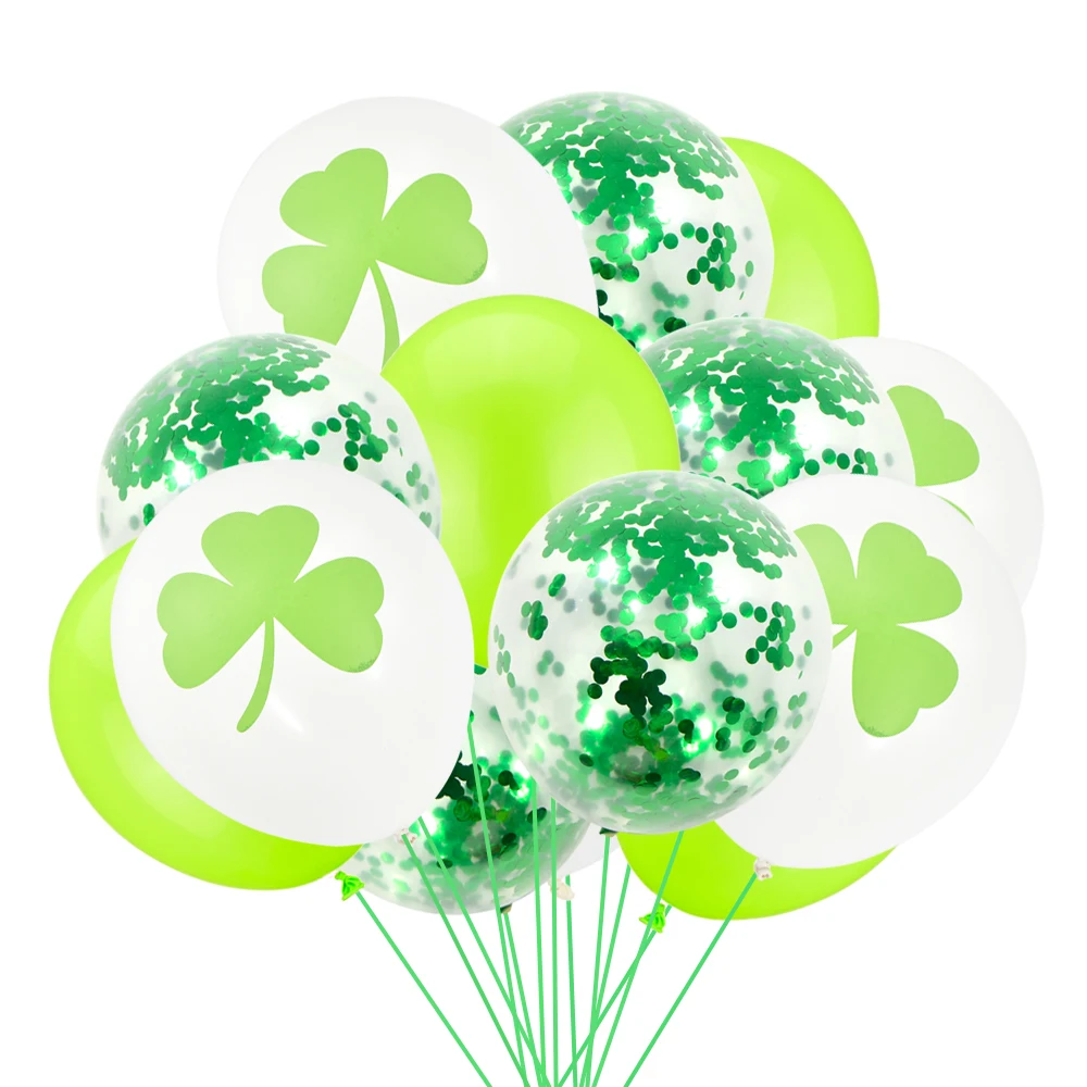 St Patrick'S Day шарики для свадебного украшения воздушные шары с цветами надувной шар
