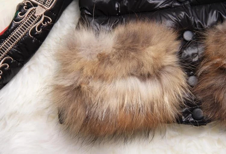 Зимнее теплое пальто толстая хлопковая куртка 2016 женское короткое с вышивкой из