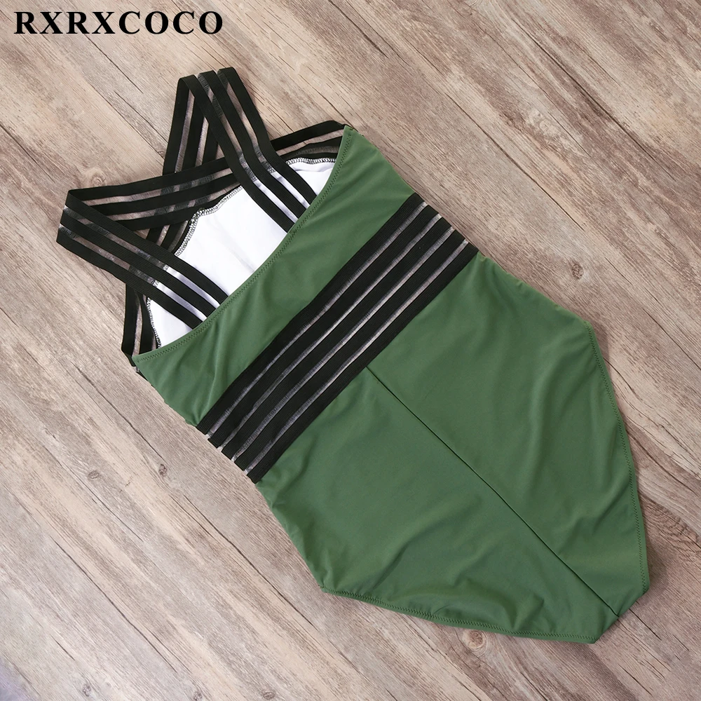 RXRXCOCO, хит, летний, Одноцветный, купальник для женщин, бикини,, набор, сексуальный, высокая талия, бандаж, купальник, пуш-ап, Бразильское бикини, пляжная одежда