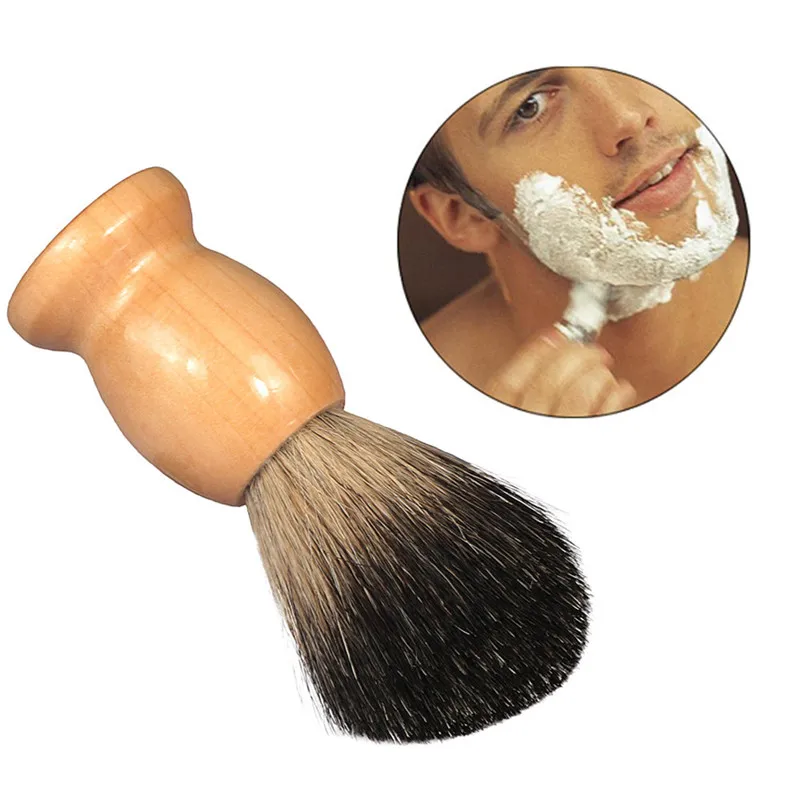 Кисточка для бритья ZY Pure Badger щетка волос ручка из смолы лучшее бритье