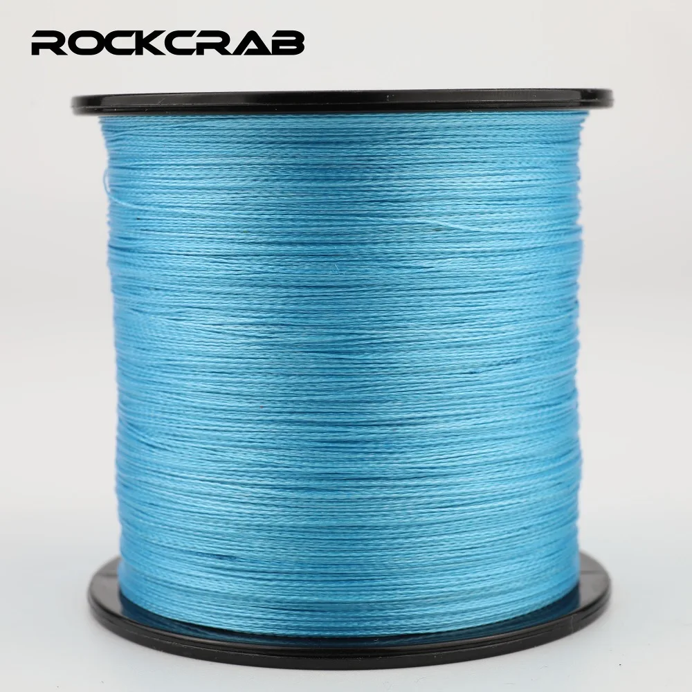 RockCrab бренд Viper X4 серия 500 м 547 ярдов 4 нити 8 66LB 100% PE леска плетеная рыболовная