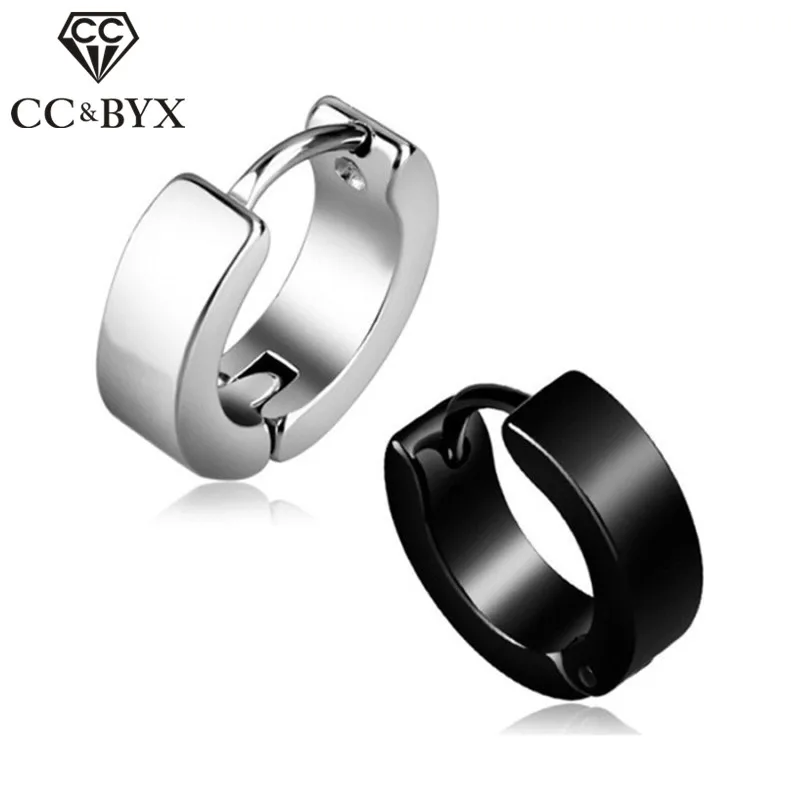 Клипсы для мужчин и женщин унисекс серьга из титановой стали хип хоп ювелирные