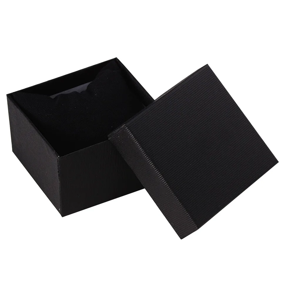 Box Relogio Masculino, мужские часы, Топ бренд, роскошные спортивные минималистичные мужские часы с кожаным плетением, мужские часы - Цвет: Box