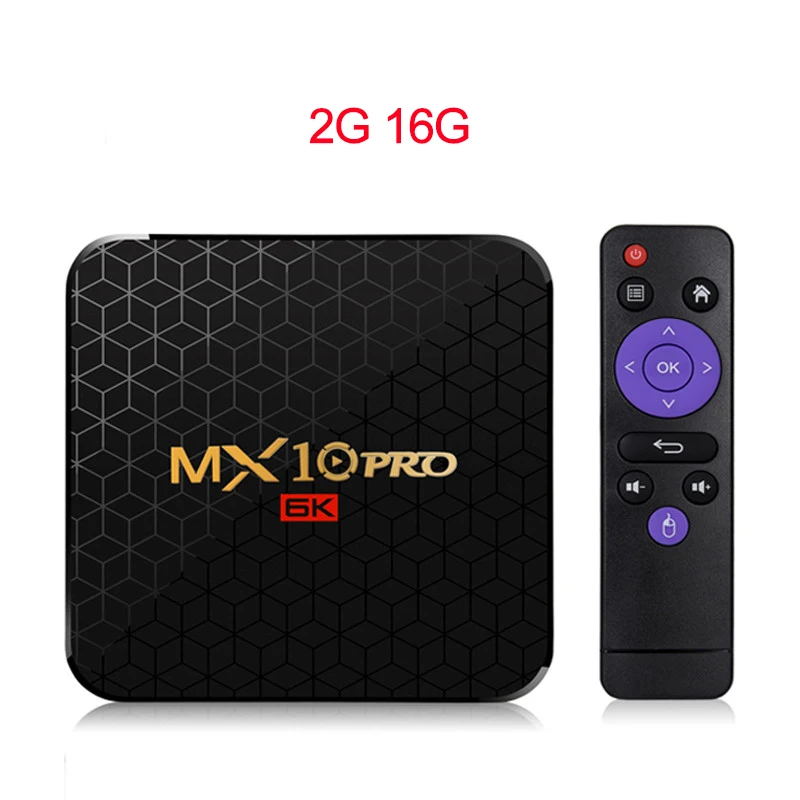 2G 16G XGODY 6K Smart Android 9,0 ТВ приставка MX10PRO 4 ГБ 32 ГБ/64 Гб Allwinner H6 четырехъядерный WiFi USB 3,0 HDMI 2,0 HDR ТВ приставка - Цвет: 2G 16G