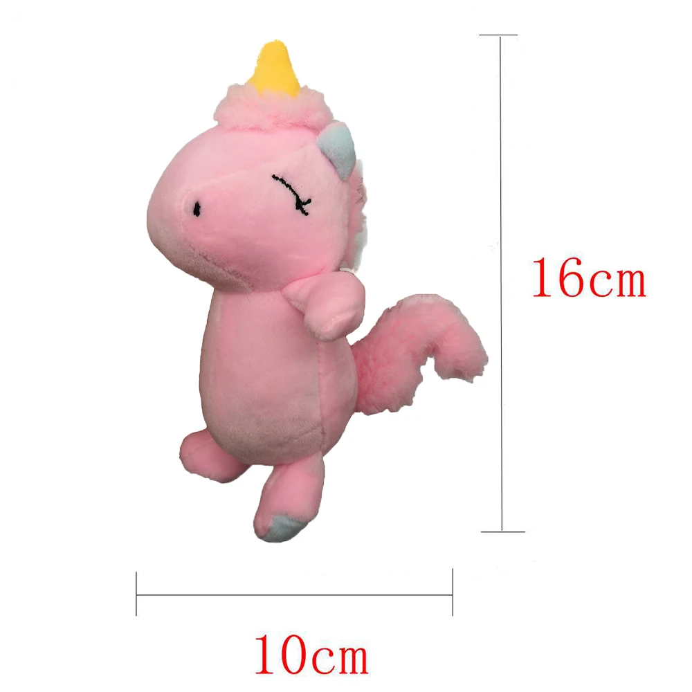 Unicorn Keychain Plush Toys For Children Horse Key Holder Alloy Ring Girls Gift | Игрушки и хобби