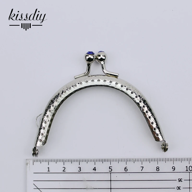 KISSDIY 16 шт./лот 8 5 см серебряным тиснением тон со стразами и круглым носком
