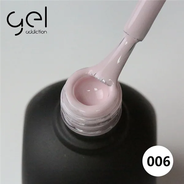 new Gel Addiction 108 colors soak off UV/LED gel polish base and top coat 12ml You can choose 6 different colors - Цвет: 006 you choose 6 pcs
