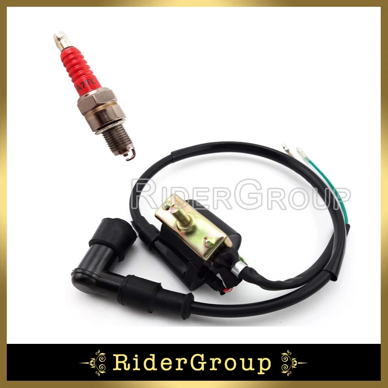 Катушка зажигания A7TC Свеча для двигателя 50 куб. См 70 90 110 125 | Автомобили и