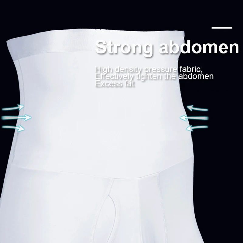 

Newly Men Lift Body Slimming Panties Brief Shaper High Waist Breathable Trainers Tummy Control m99