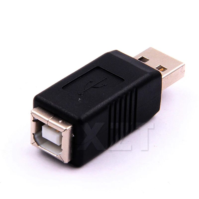 Адаптер конвертер USB 2 0 A папа B мама для внешнего жесткого диска принтера или