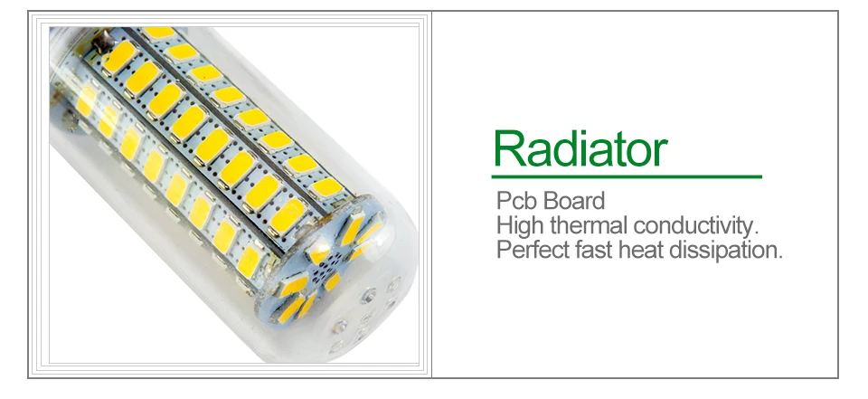 Светодиодная лампочка Кукуруза E27 E14 220 V светодиодный свет SMD5730 мини умная ИС(интеграционная схема) Светодиодный свет лампы 24/36/48/56/69/72 светодиодный s люстра домашнее украшение
