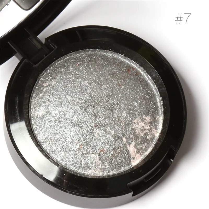 36pcs FOCALLURE 10 Colors Baked Eyeshadow Diamond Eye shadow Palette in Shimmer Metallic Eyes Makeup Cosmetics Tools FA12 |