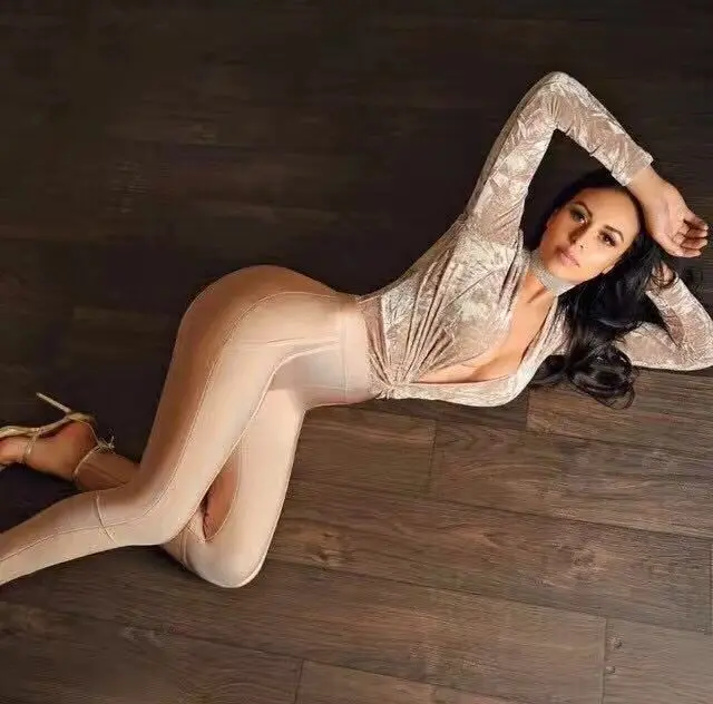 Высококачественные сексуальные облегающие брюки HL черного и хаки цвета узкие