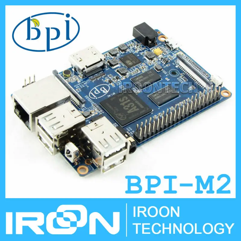 BPI-M2 Банан Пи М2 A31S Quad Core 1 ГБ RAM BPI бортовой Wi-Fi с Открытым исходным кодом совет по