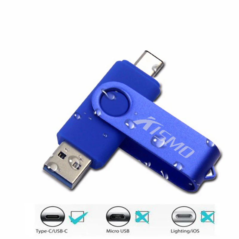 Kismo USB3.0 type-c флеш-накопитель 8 ГБ 16 ГБ 32 ГБ 64 Гб 128 Гб otg карта памяти type-C USB флеш-накопитель для huawei mate 10 20 P10 20 Pro