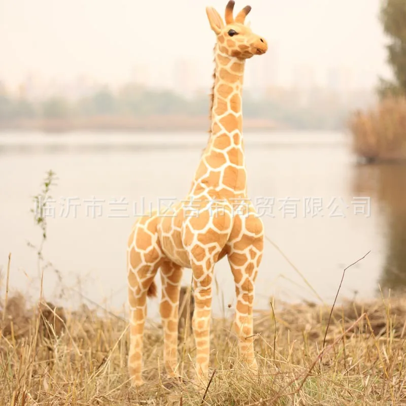 

simulation animal large giraffe plush toy , about 95cm, birthday gift b4953