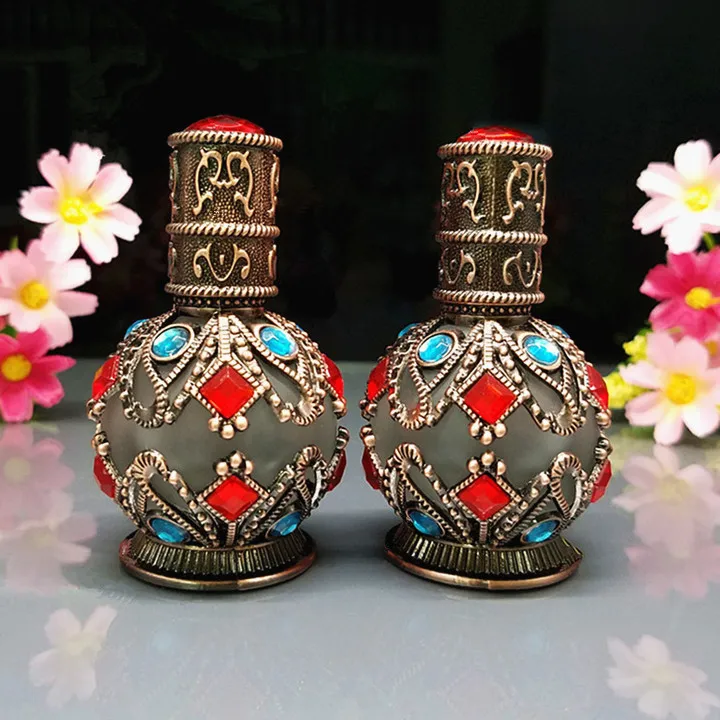 Флакон Бронзовый пустой для тату/эфирного масла/парфюма/пигмента/косметической