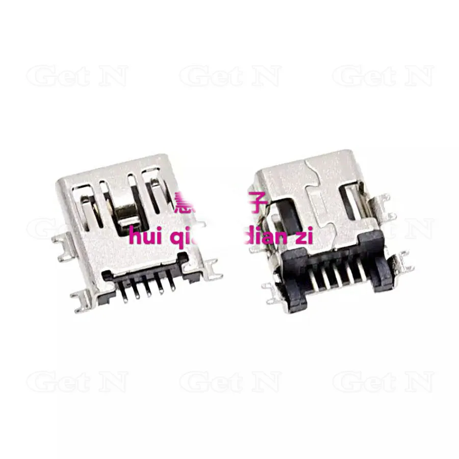 1000 шт./лот мини usb гнездо 5 контактный Sunk in Board SMD pins|jack jack|jack mini jackjack |